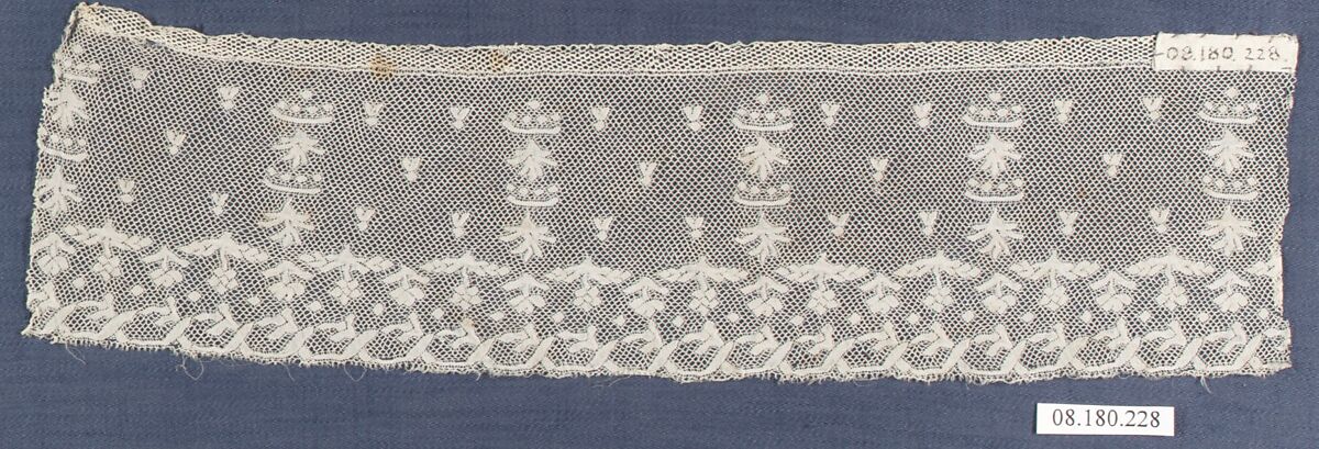 Fragment, Bobbin lace, French