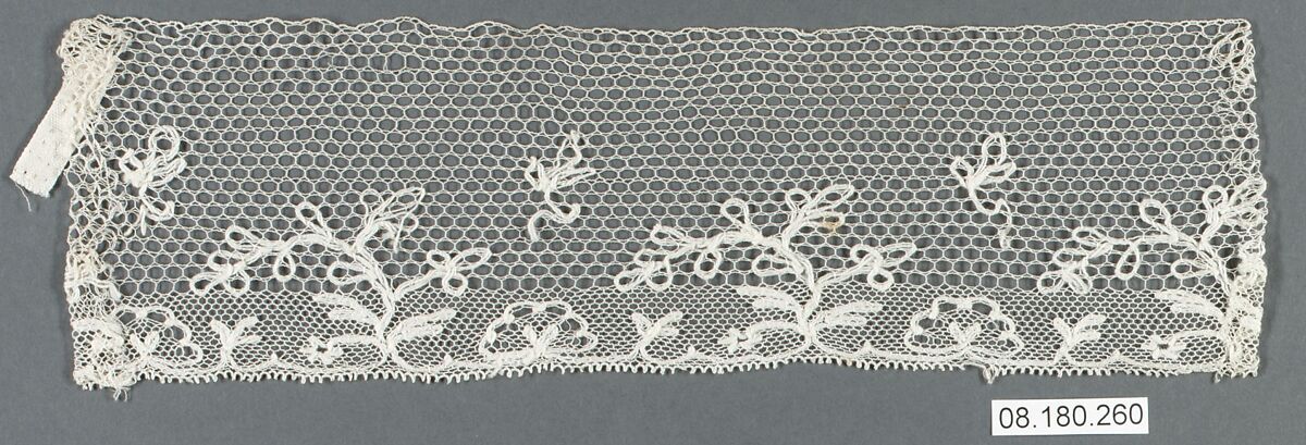 Fragment, Bobbin lace, French