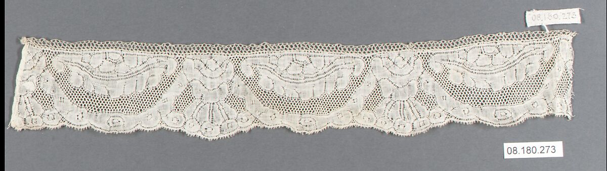 Fragment, Bobbin lace, French
