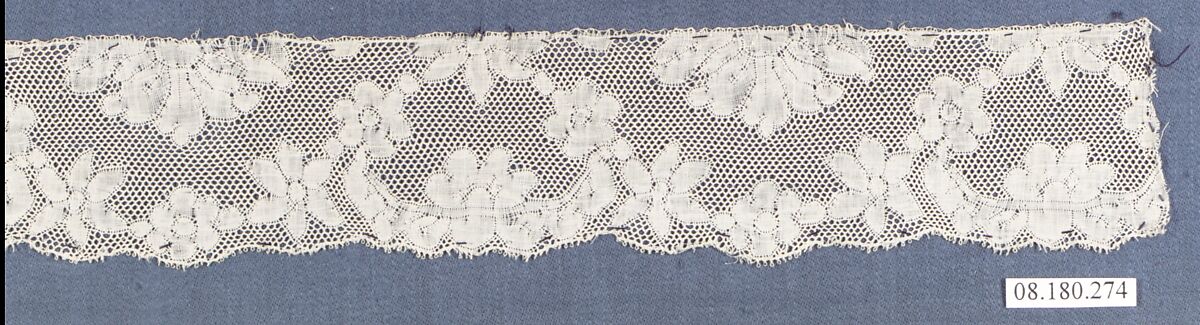 Fragment, Bobbin lace, French