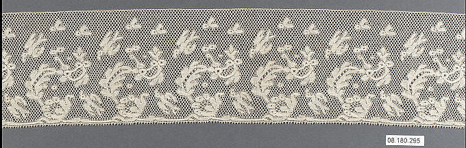 Piece, Bobbin lace, French 