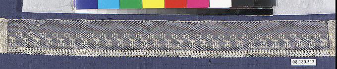 Fragment, Bobbin lace, French 