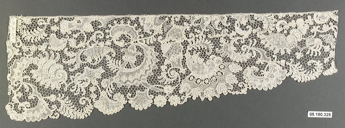 Fragment, Needle lace, French 