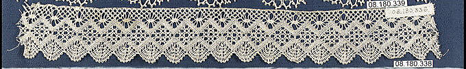 Piece, Bobbin lace, German 