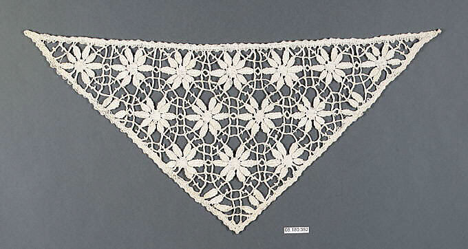 Piece, Bobbin lace, German 