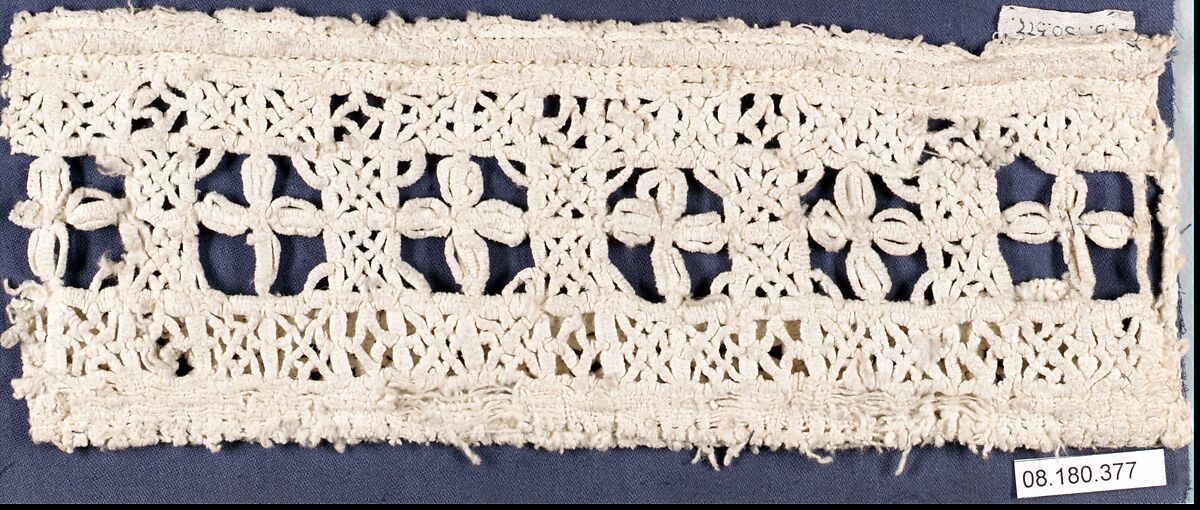 Fragment, Needle lace, Greek