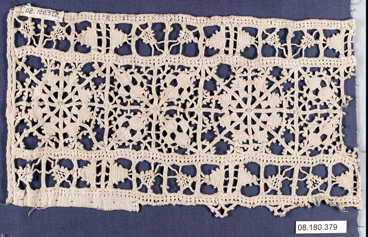 Fragment, Needle lace, Greek