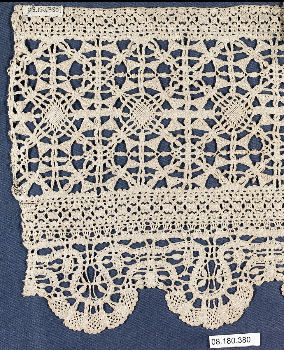 Piece, Bobbin lace, Greek