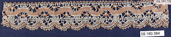 Piece, Bobbin lace, Greek, Athens 