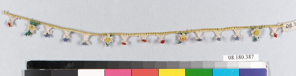 Fragment, Needle lace, Greek, Athens