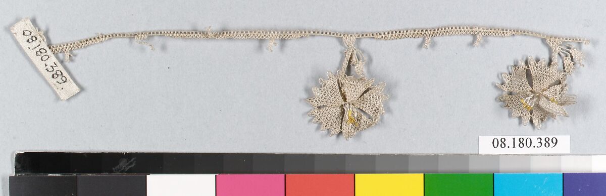 Fragment, Needle lace, Greek, Athens