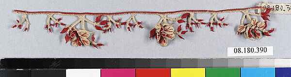 Fragment, Needle lace, Greek, Athens 