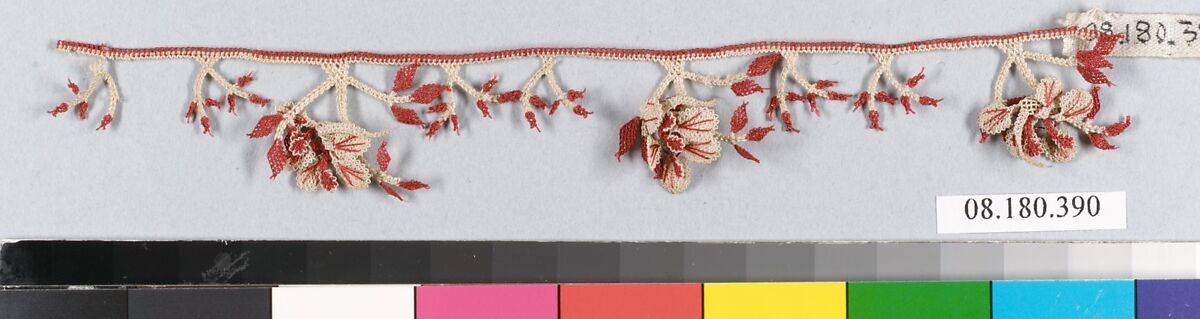 Fragment, Needle lace, Greek, Athens