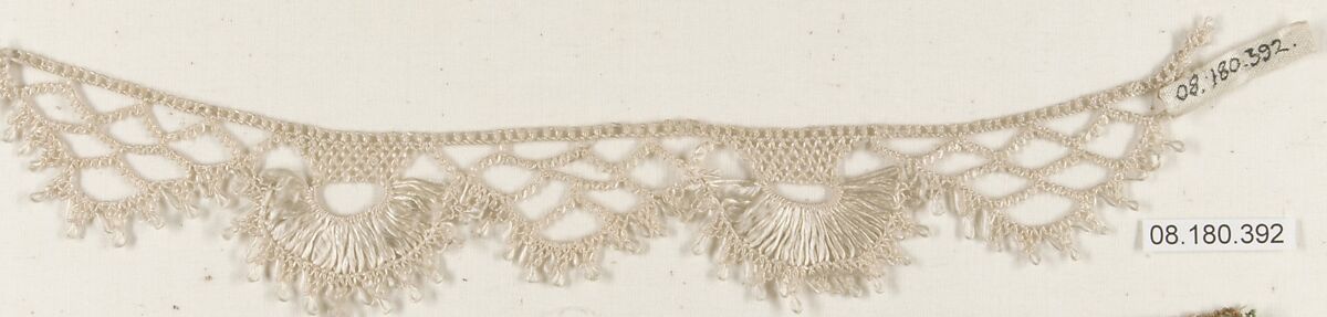 Fragment, Needle lace, Greek, Athens