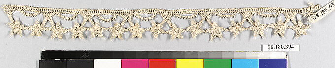 Fragment, Needle lace, Greek, Athens 