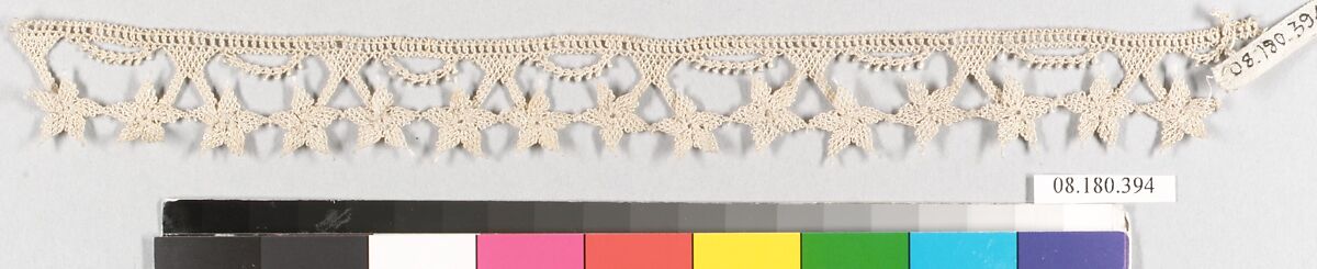 Fragment, Needle lace, Greek, Athens