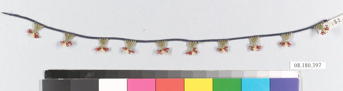 Fragment, Needle lace, Greek, Athens