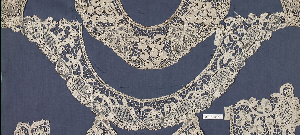 Collar, Needle lace, Irish, Youghal