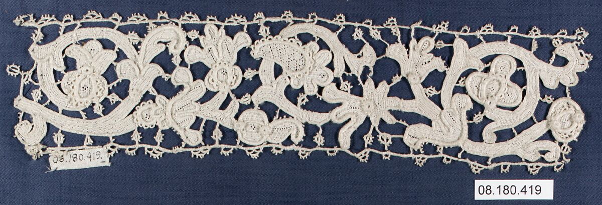 Fragment, Needle lace, Irish