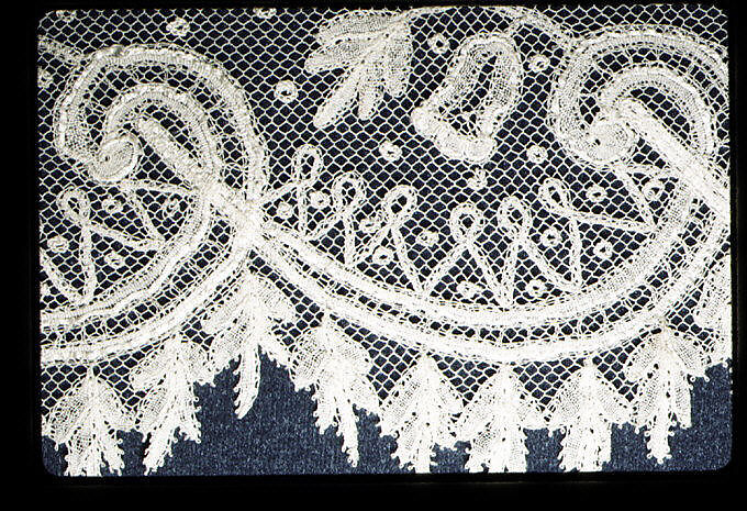 Fragment, Bobbin lace, Irish 
