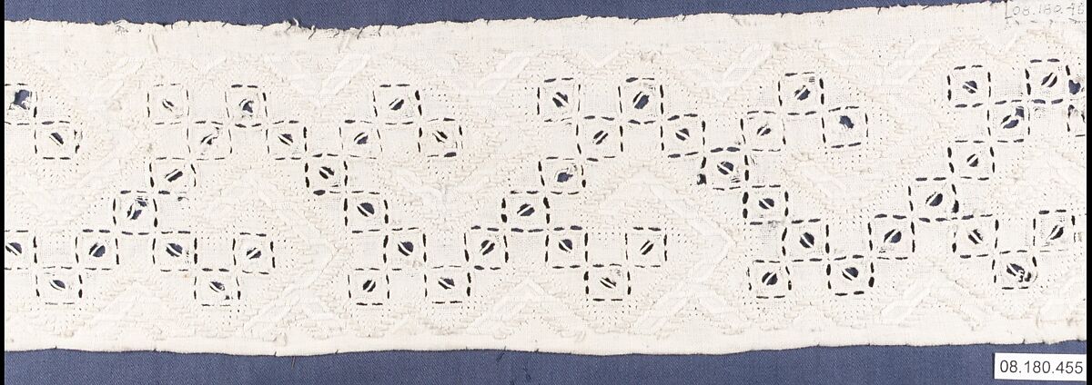 Border, Cutwork, Italian, Abruzzi