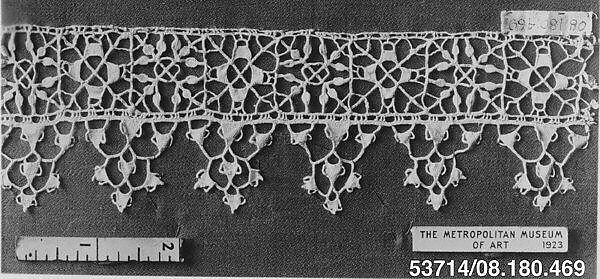 Border, Needle lace, Italian