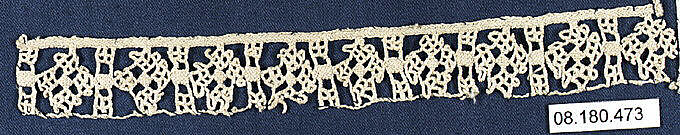 Border, Needle lace, punto avorio, Italian 