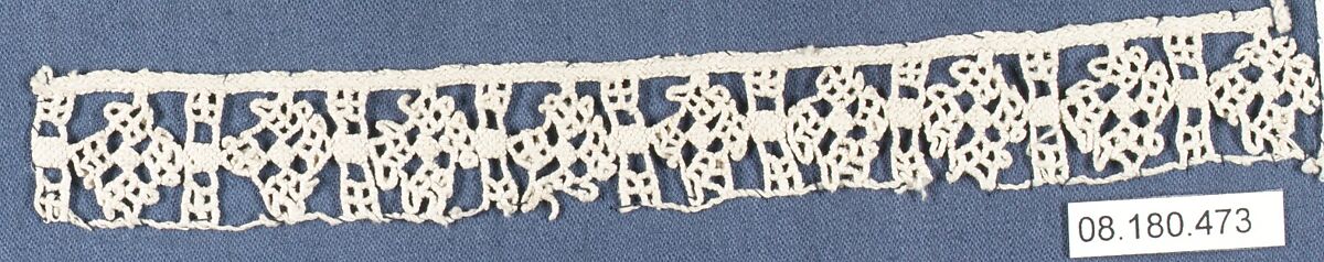 Border, Needle lace, punto avorio, Italian
