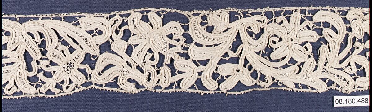 Border, Needle lace, Italian