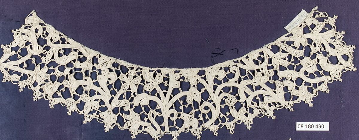 Collar, Needle lace, Italian