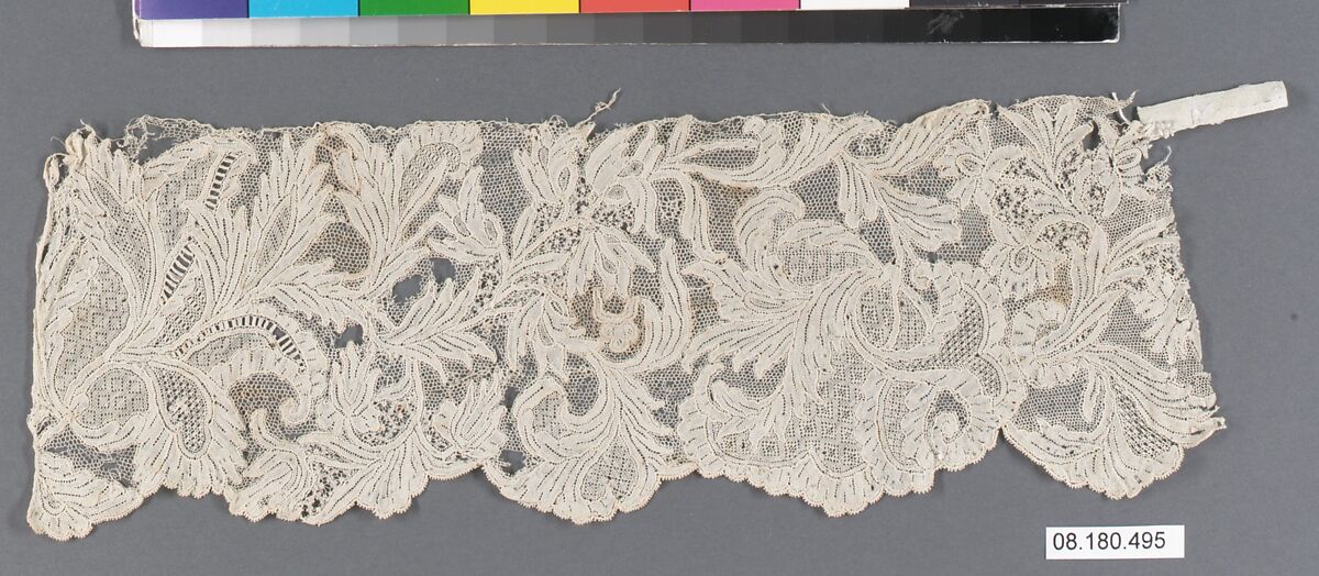Fragment, Needle lace, Italian