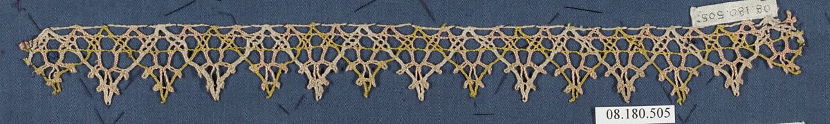 Fragment, Bobbin lace, Italian