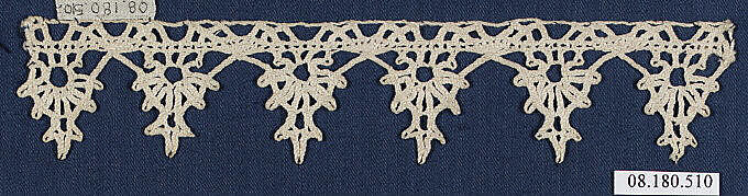 Fragment, Bobbin lace, Italian