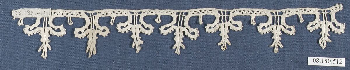 Fragment, Bobbin lace, Italian