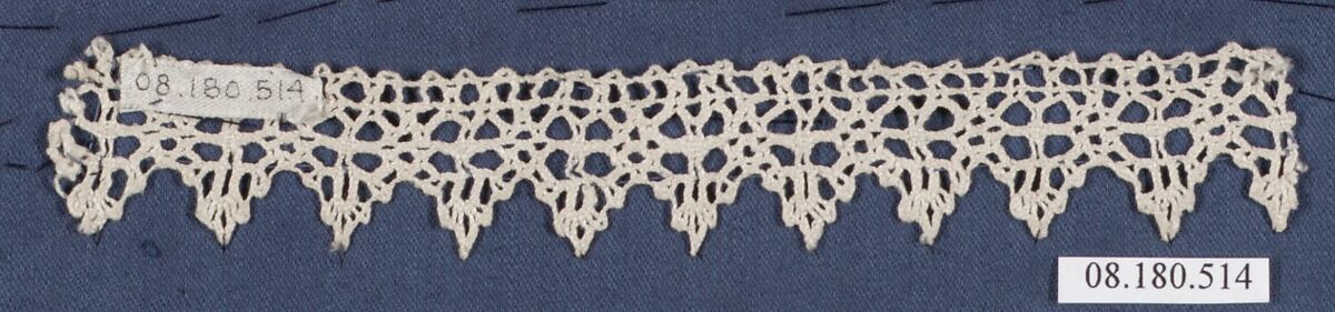 Fragment, Bobbin lace, Italian