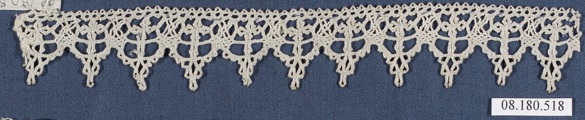 Fragment, Bobbin lace, Italian