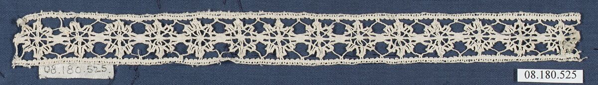 Fragment, Bobbin lace, Italian