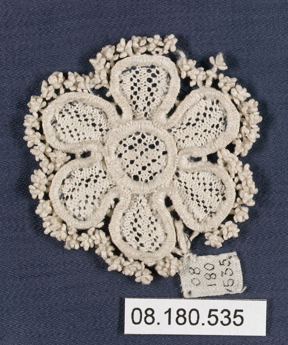 Ornament, Needle lace, Italian