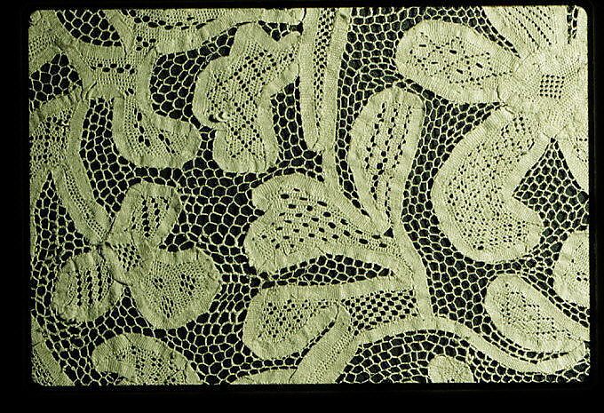 Fragment, Needle lace, Italian