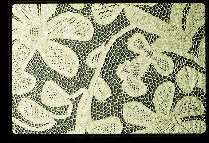 Fragment, Needle lace, Italian