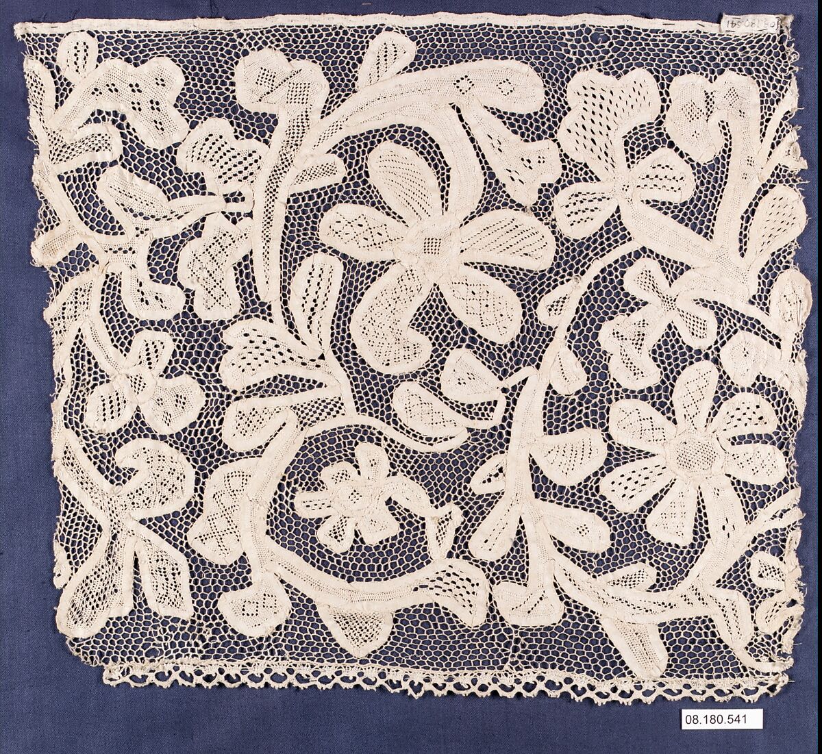 Fragment, Needle lace, Italian