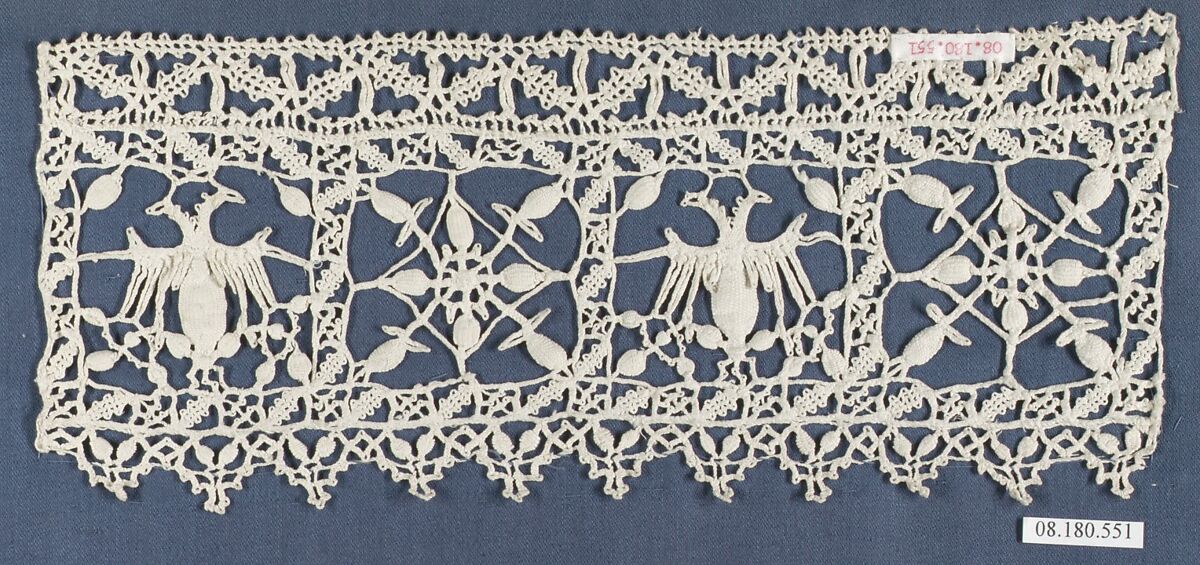 Piece, Bobbin lace, Italian