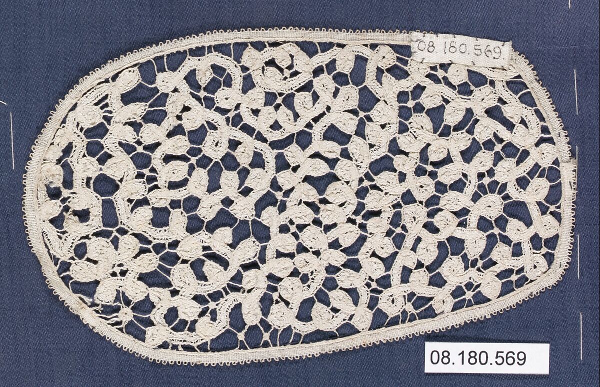 Tab, Bobbin lace, Italian