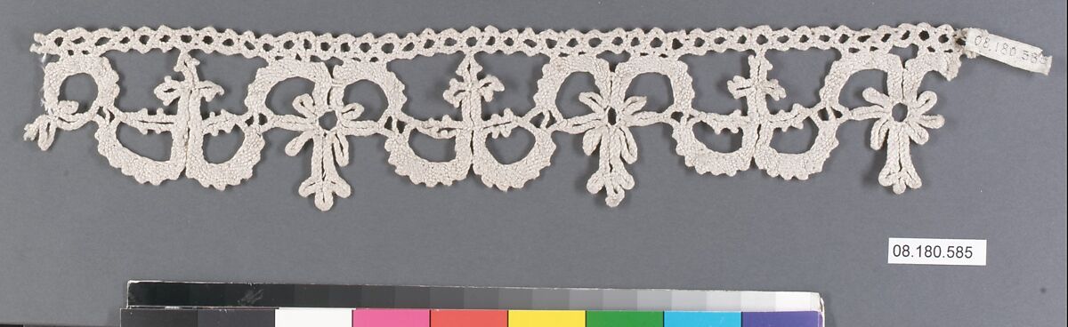 Fragment, Bobbin lace, Italian