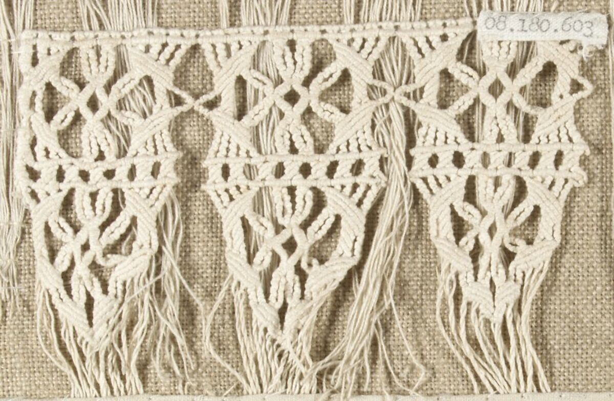 Fragment, Macrame, Italian