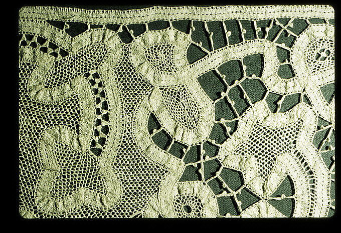 Fragment, Bobbin lace, Italian