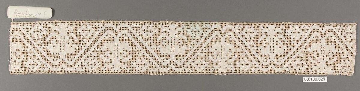 Band, Drawnwork, Italian