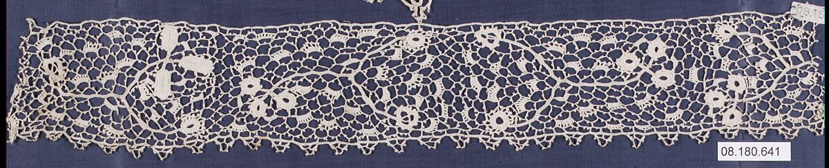 Borders (2), Linen, crochet, Irish