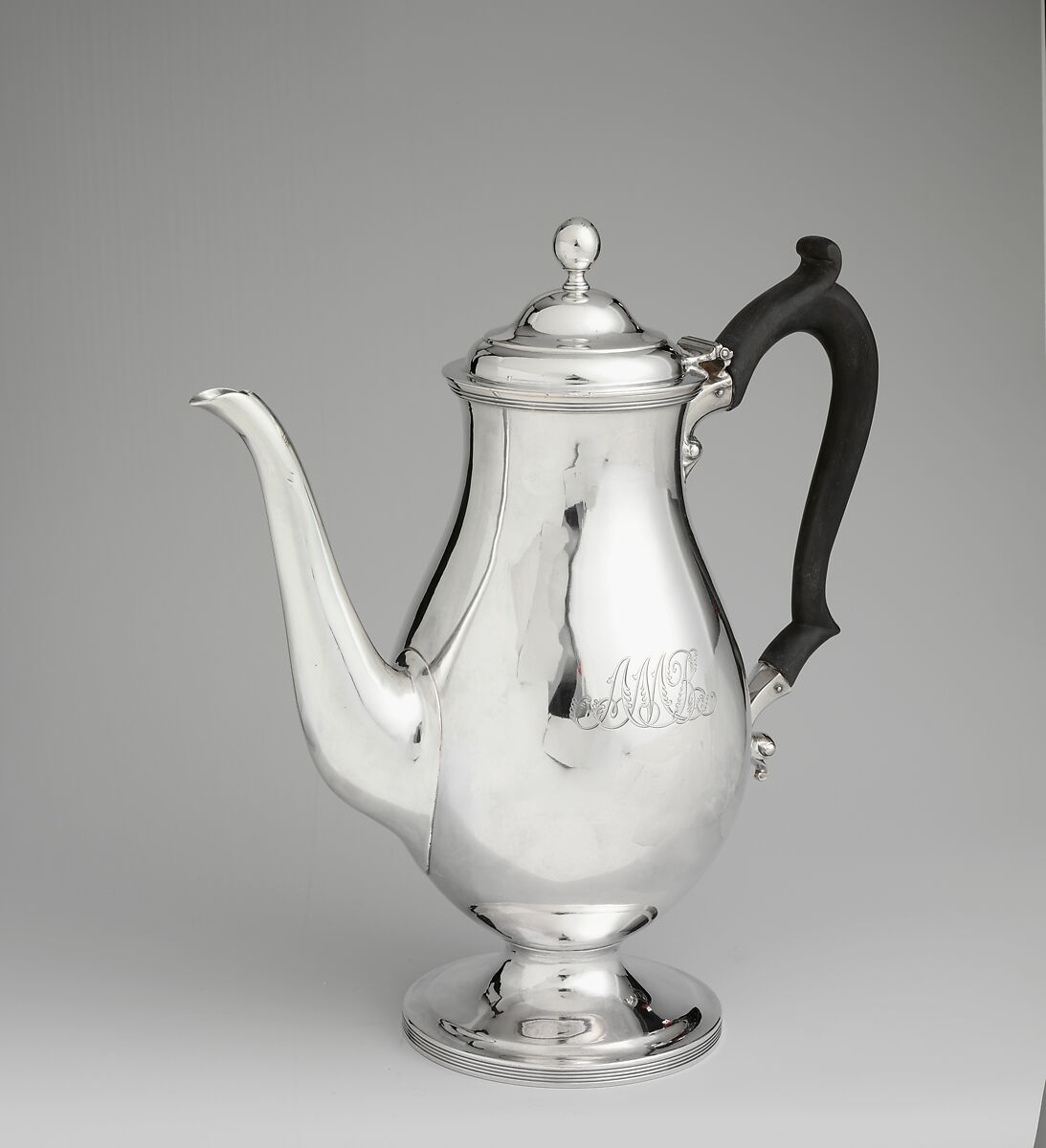 Coffeepot, John Vernon (1755–1845), Silver, American 