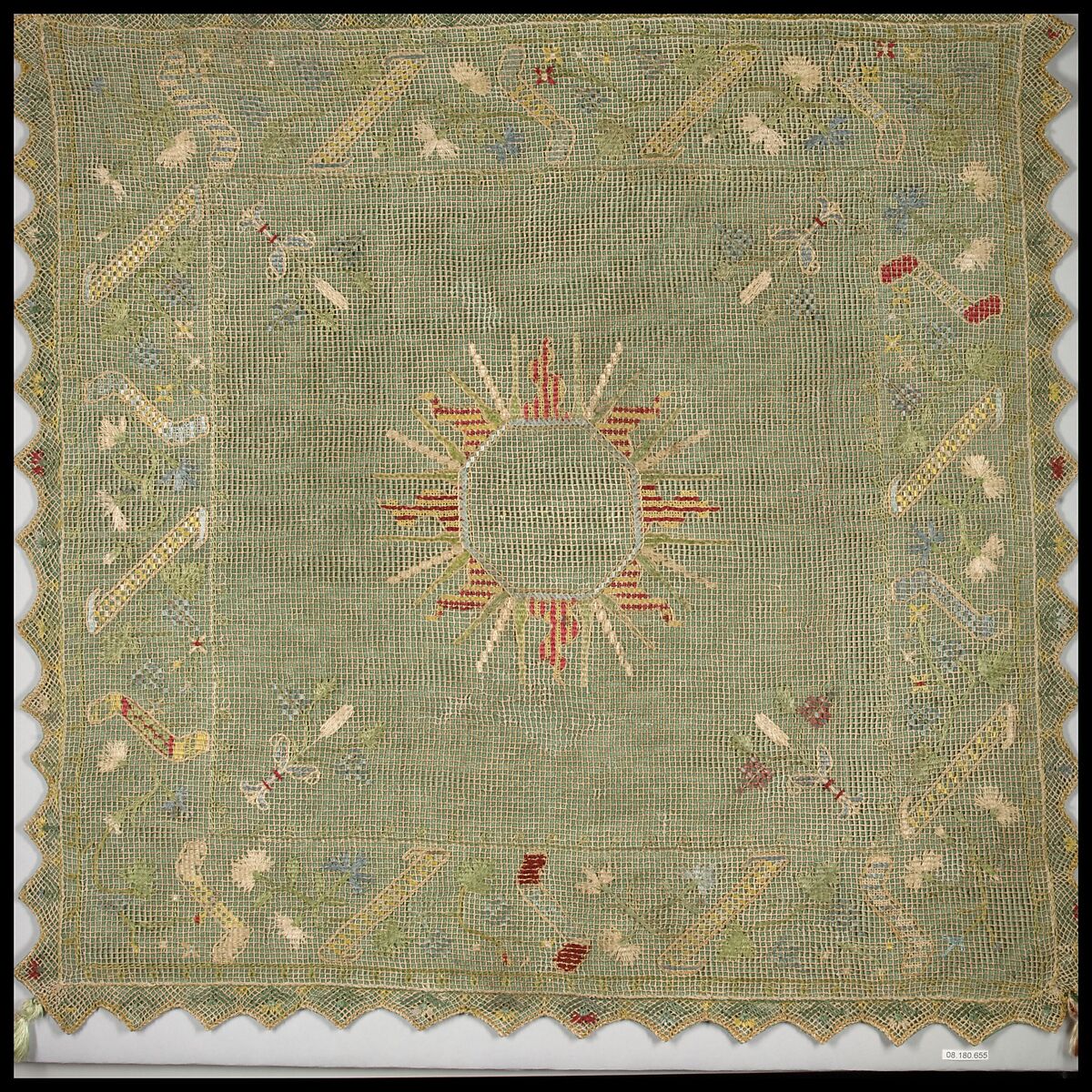 Square, Silk, filet, Italian